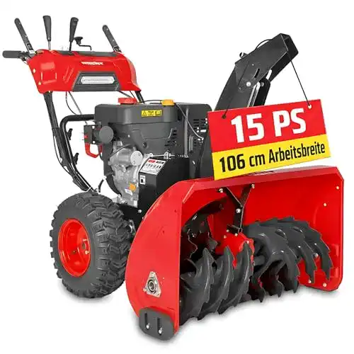 Hecht 9542 SQ Benzin-Schneefräse für effektive Schneeräumung