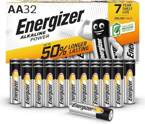 Energizer AA Alkaline Power Batterien 32 Stück