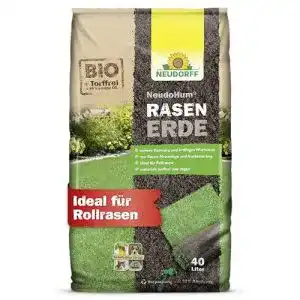 Rasenerde Neudorff NeudoHum – Bio und torffreie Erde für Rasen