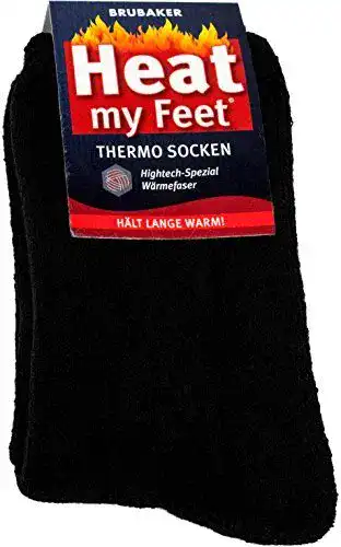 Thermosocken Brubaker 2 Paar Heat my Feet Unisex Thermo Socken