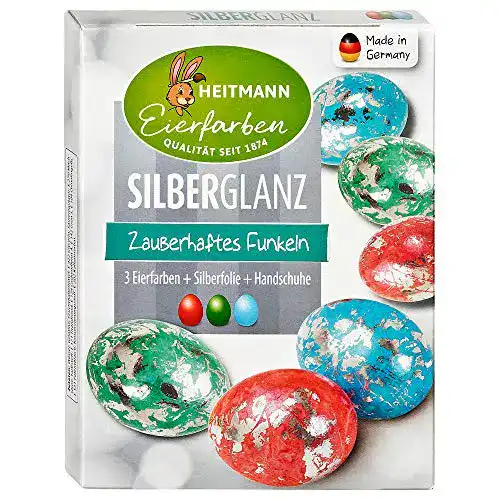 Eierfarben Heitmann HTM Silberglanz für kreative Ostereier