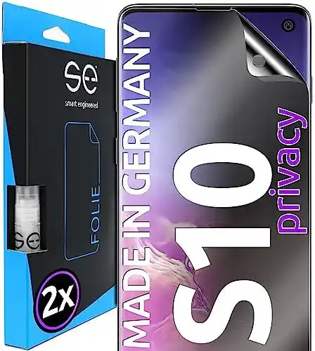 Samsung Galaxy S10 Schutzfolie 3D Privacy für optimalen Displayschutz