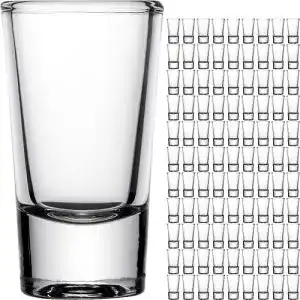 Shotgläser Giessle 100 Stück für Wodka und Spirituosen