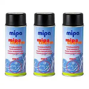 Mipa Ofenlack Thermolack Schwarz hitzebeständig 400 ml