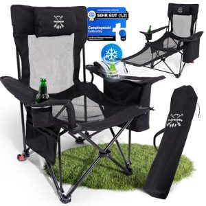 Karpfenstuhl Faltbuddy Campingstuhl und Liegestuhl klappbar