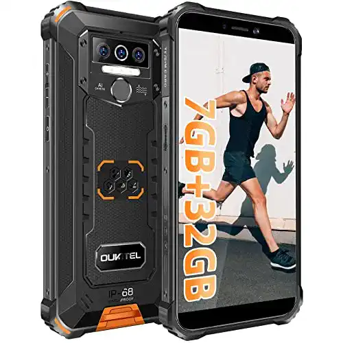 OUKITEL WP5 Outdoor Smartphone mit 8000mAh Akku und IP68 Schutz