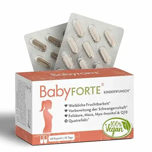 Kinderwunsch Präparate Babyforte Tabletten – vegan