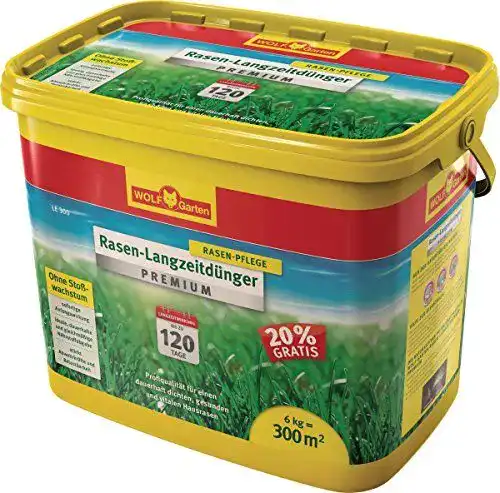 Wolf Garten Rasen-Langzeitdünger Premium LE 300