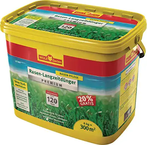 Wolf Garten Rasen-Langzeitdünger Premium LE 300