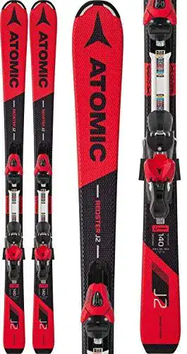 Kinderski Atomic Redster J2 130-150 mit L 7 ET in Schwarz/Orange