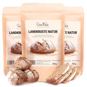 Brotbackmischung SlimBack Lower Carb 3x245g für ca. 1500g