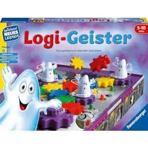 Ravensburger 25042 Logi-Geister Logikspiel für Kinder ab 5 Jahren
