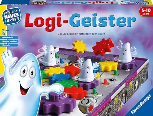 Ravensburger 25042 Logi-Geister Logikspiel für Kinder ab 5 Jahren