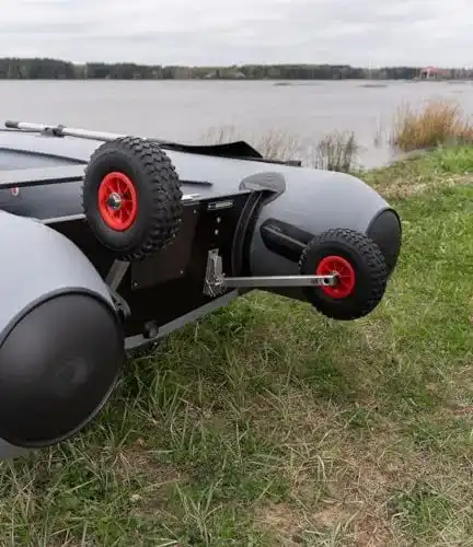Slipräder für Schlauchboote – Heckräder und Transporträder aus Edelstahl