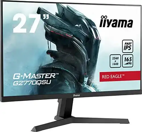 iiyama G-MASTER Red Eagle Gaming Monitor 27 Zoll WQHD 165Hz