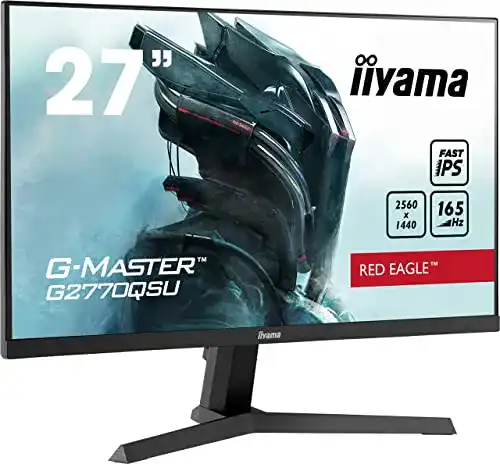 iiyama G-MASTER Red Eagle Gaming Monitor 27 Zoll WQHD 165Hz