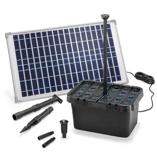 Solar Teichpumpe Esotec Teichfilter Komplettset Professional