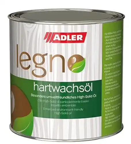Hartwachsöl ADLER Legno 750ml farblos für Holzoberflächen