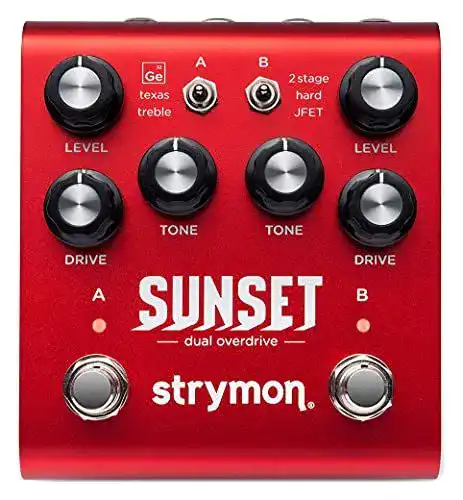 Strymon Sunset Dual Overdrive Pedal für Gitarristen
