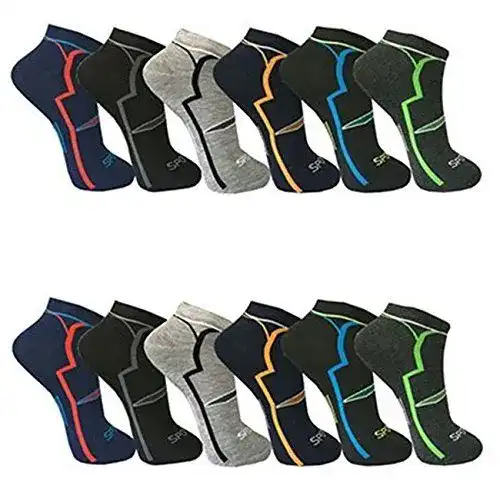 Herrensocken 12 Paar für Sport und Freizeit von BestSale247