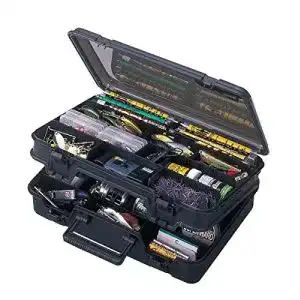 Angelkoffer Meiho VS-3070 in Schwarz mit intelligenter Einteilung