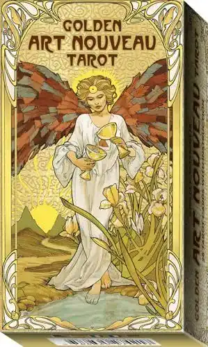 Tarotkarten Golden Art Nouveau von Lo Scarabeo
