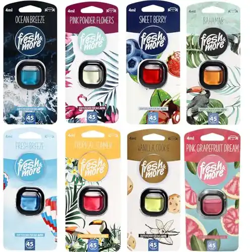 Auto-Lufterfrischer Fresh & More Mix Pack mit 6 Clips (6x4ml)