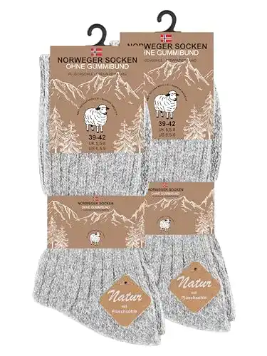 Norweger-Socken VCA im 6er Pack aus Wolle
