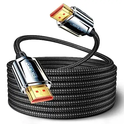 HDMI-Kabel 5m – Jsaux 8K HDMI 2.1 Kabel Ultra High Speed 48Gbps