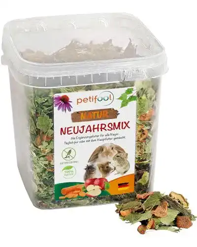Meerschweinchenfutter Petifool Neujahrsmix 410g