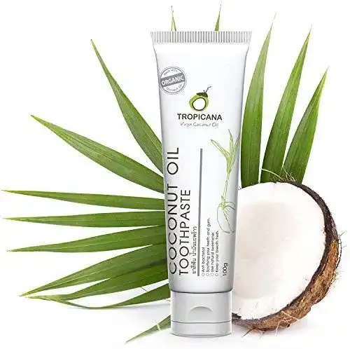 Aloe Vera Zahnpasta Tropicana Oil mit Kokosöl für weiße Zähne