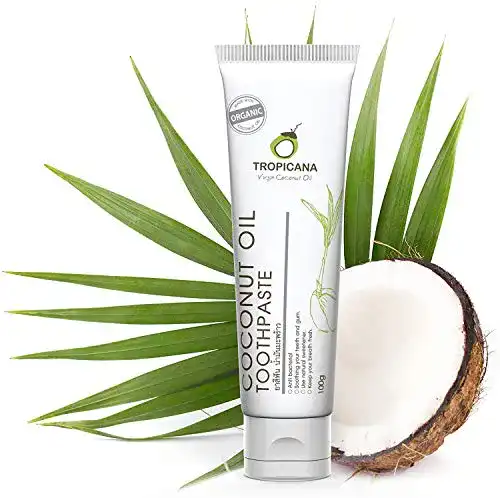 Aloe Vera Zahnpasta Tropicana Oil mit Kokosöl für weiße Zähne