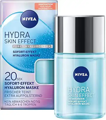 Feuchtigkeitsmaske Nivea Hydra Skin Effect 20 Sekunden Soforteffekt
