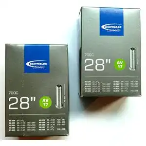 Fahrradschlauch 28 Zoll Schwalbe AV17 28 x 1,2-1,75 mit Autoventil