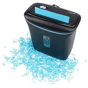 Olympia PS 63 CC Aktenvernichter Kreuzschnitt für Papier und Kreditkarten
