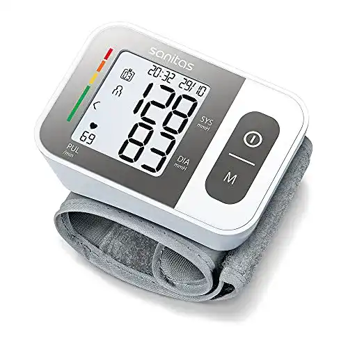 Sanitas Blutdruckmessgerät SBC 15 für Handgelenk mit Warnfunktion