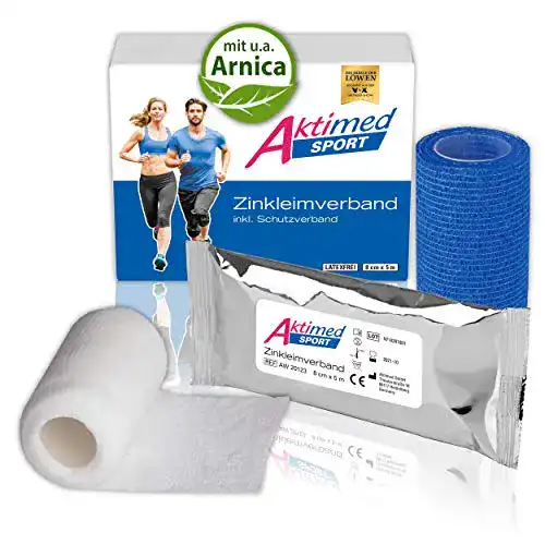 Aktimed Sport Zinkleimverband mit kühlender Wirkung für Sportverletzungen