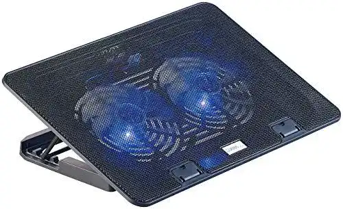 Laptop-Kühler Callstel Laptop Kühler: Ultraleiser Notebook-Kühler
