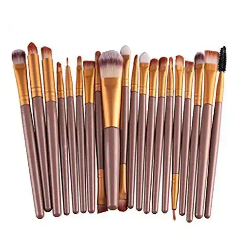 Make-up Pinselset Demarkt mit 20 professionellen Pinseln