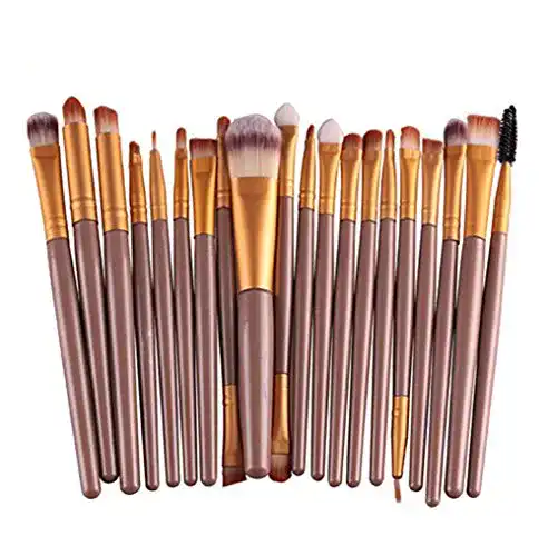 Make-up Pinselset Demarkt mit 20 professionellen Pinseln
