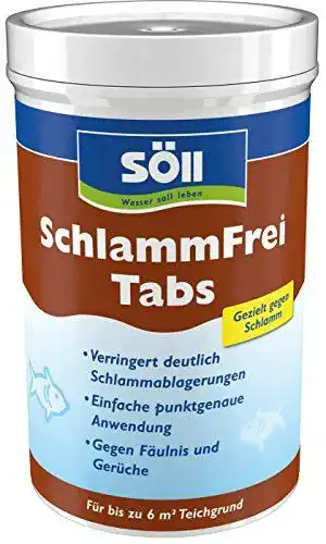 Teichschlammentferner Söll 83333 Schlammfrei Tabs für Gartenteiche