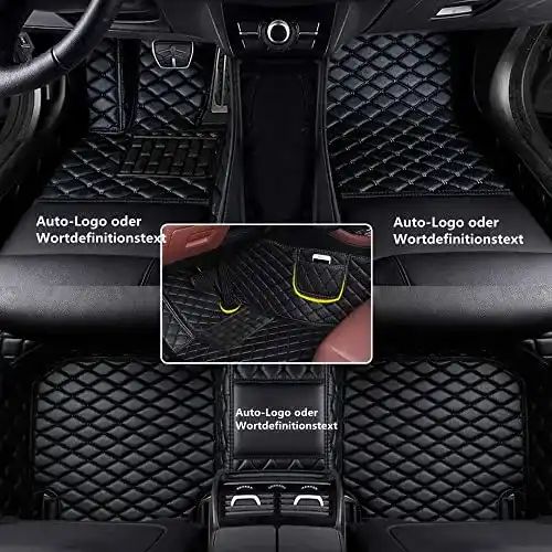 Auto-Fußmatten von KLKKL für verschiedene Automodelle