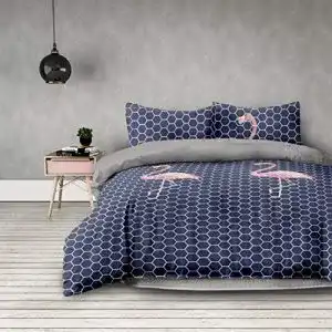 Microfaser-Bettwäsche Ameliahome 4tlg, 155×220 cm mit Kopfkissenbezügen