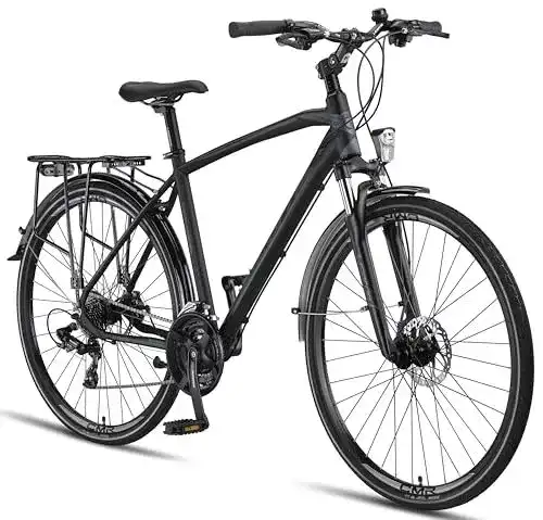 Trekkingrad Licorne Bike Premium Touring in 28 Zoll mit Scheibenbremsen