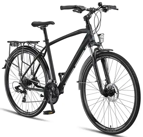 Trekkingrad Licorne Bike Premium Touring in 28 Zoll mit Scheibenbremsen