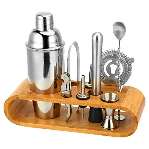 Barkeeper-Set Hossejoy Cocktailshaker aus Edelstahl