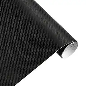 Carbon-Folie Könighaus 3D Schwarz für Autofolierung