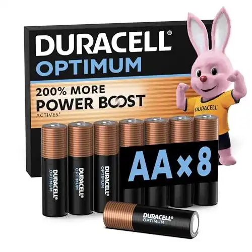 Duracell Optimum AA Batterien, 8 Stück