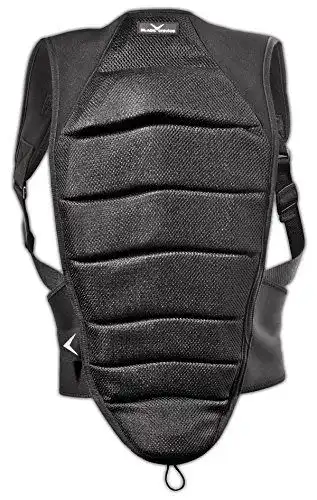 Motorrad Rückenprotektor von Black Crevice in Schwarz