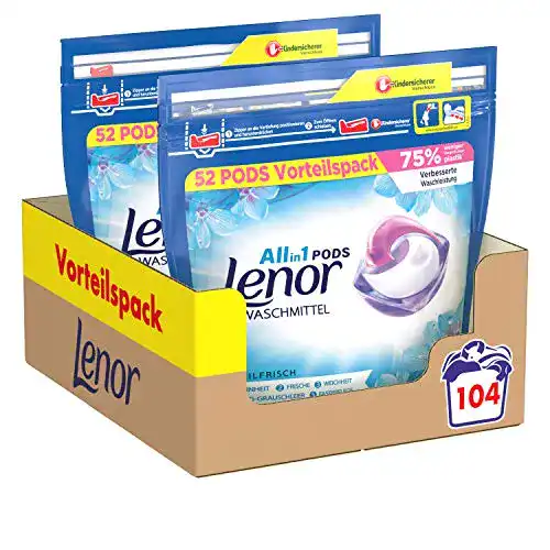 Lenor Colorwaschmittel Pods All-in-1 für effektive Wäschepflege